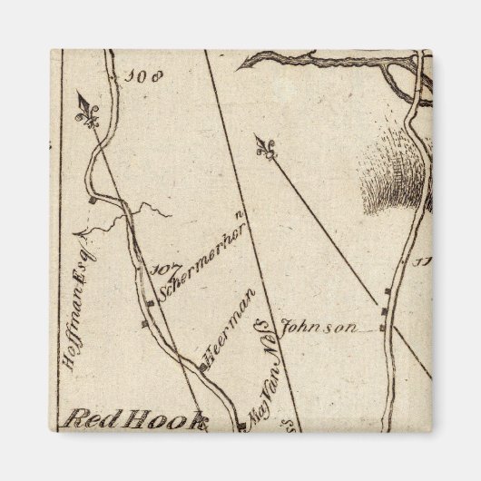 Von Poughkeepsie nach Albany 22 Magnet (Vorne)