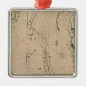 Von Poughkeepsie nach Albany 25 Ornament Aus Metall (Vorne)