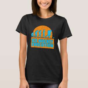 Von Primat zu menschlicher Eishockey-Evolution T-Shirt