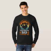 Von Pudelpointer Vater Funny Pudelpointer geförder T-Shirt (Vorne ganz)