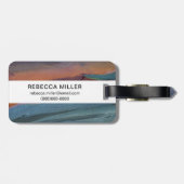 von Rainbow-Gum Gepäckanhänger (Rückseite horizontal)