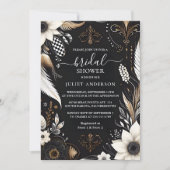 Von Retro Studio kreatives Illustriertes Brautpart Einladung (Vorderseite)