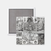 von Robert Vaughan eingegraben Magnet (Vorderseite/Rückseite)