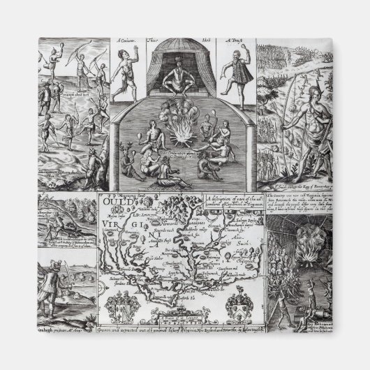 von Robert Vaughan eingegraben Magnet (Vorne)