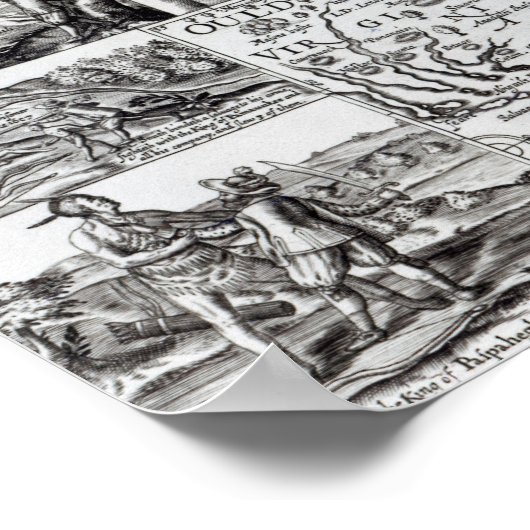 von Robert Vaughan eingegraben Poster (Ecke)