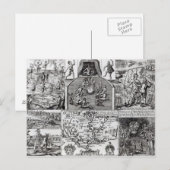 von Robert Vaughan eingegraben Postkarte (Vorne/Hinten)