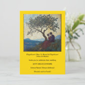 Von Roots bis Everlasting Invitation (Gold) Einladung (Stehend Vorderseite)