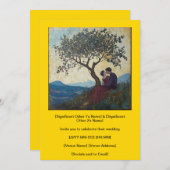 Von Roots bis Everlasting Invitation (Gold) Einladung (Vorne/Hinten)