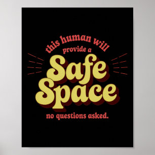 von Safe Space Provider - unterstützend und inklus Poster