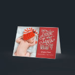 Von Santa Baby-Urlaubskarten Feiertagskarte<br><div class="desc">Design © Berry Berry Sweet.  Besuchen Sie unseren Design-Showroom auf WWW.BERRYBERRYSWEET.COM</div>