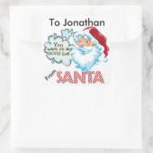 Von SANTA Christmas Sticker - SRF (Tasche)