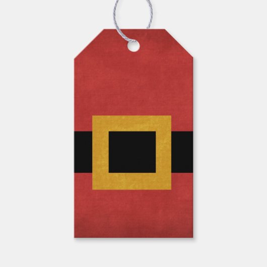 Von Santa Holiday Geschenkmarke Geschenkanhänger (Vorderseite)