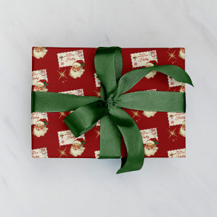 Von Santa Lieferung für benutzerdefinierten Namen Geschenkpapier