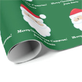 Von Santa Niedliche Krautkinder Weihnachten Geschenkpapier (Rolleneckpunkt)