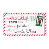 Von Santa North Pole Personalisierte Weihnachten (Vorne)