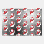 Von Santa Special Delivery Snowman Rentier Geschenkpapier Set (Vorderseite 3)