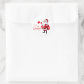 Von Santa Sticker (Tasche)