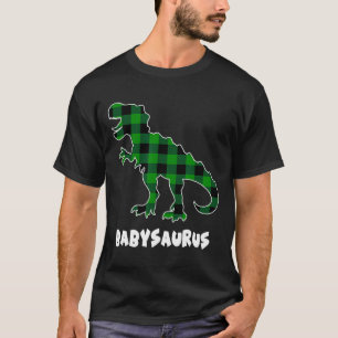 Von Saurus T-Rex Dinosauren Kariert St Patricks Da T-Shirt