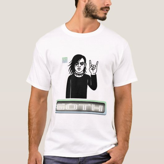 Von Schatten großgezogen T-Shirt (Vorderseite)