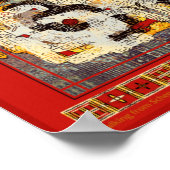 Von Schengen nach Fribourg Poster (Ecke)