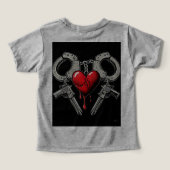 Von Schicksal gegrenzt - Vintage Handschellen und  (Design Rückseite)