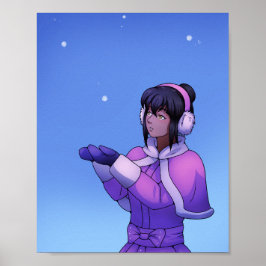 Von Schnee überrascht Poster