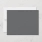 Von Schreibtisch Chic Script Personalisiert Mitteilungskarte (Rückseite)