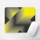 Von schwarz bis gelb mousepad (Mit Mouse)