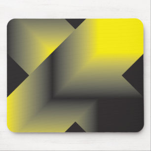 Von schwarz bis gelb mousepad