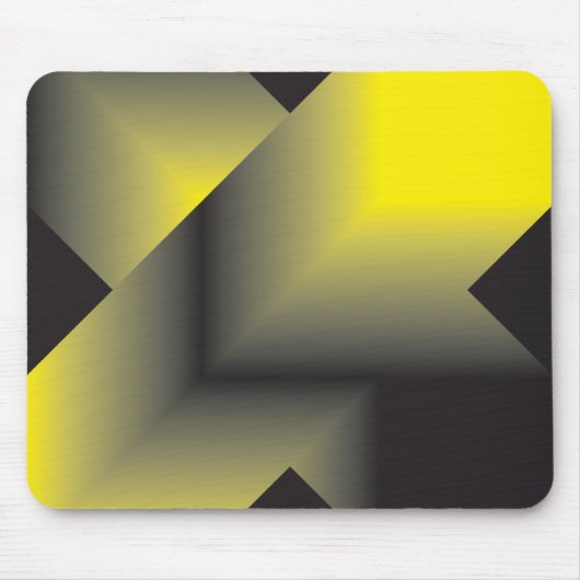 Von schwarz bis gelb mousepad (Vorne)