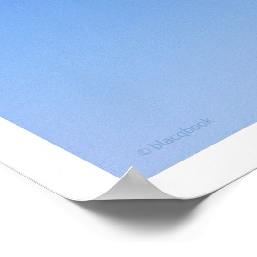 von Schweinen und Regenbogen Poster (Ecke)