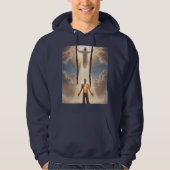 Von seinem Licht heilt - inspirierende Christliche Hoodie (Vorderseite)