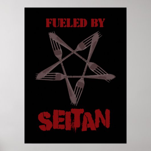 Von Seitan angetrieben Poster (Vorne)