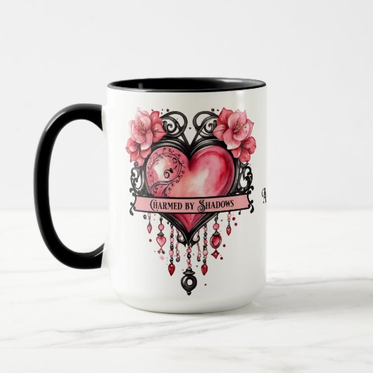 Von Shadows Coffee Tasse bezaubert (Links)