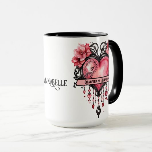 Von Shadows Coffee Tasse bezaubert (VorderseiteRechts)