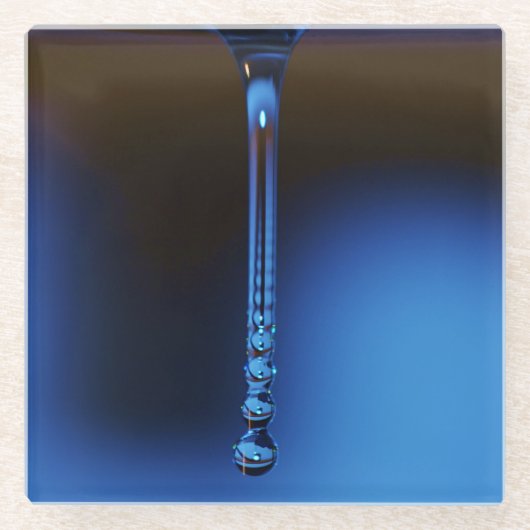 Von Shirley Taylor zu Drop-Stream Glasuntersetzer (Vorderseite)