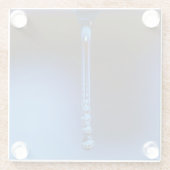 Von Shirley Taylor zu Drop-Stream Glasuntersetzer (Rückseite)