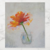 von sich selbst weinetikett (Einzelnes Label)