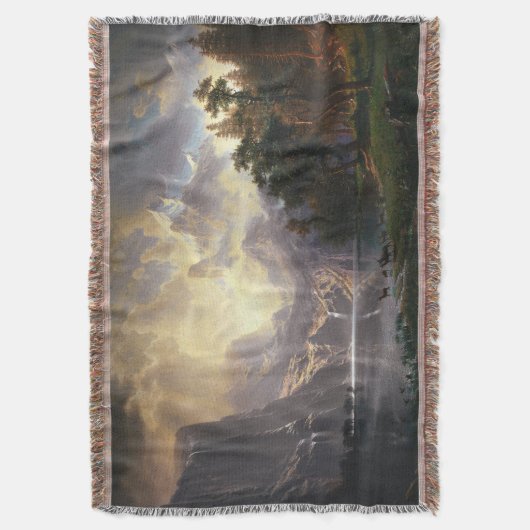 Von Sierra Nevada, Kalifornien, Bierstadt Art Decke (Vorderseite Vertikal)