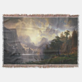 Von Sierra Nevada, Kalifornien, Bierstadt Art Decke (Vorderseite)
