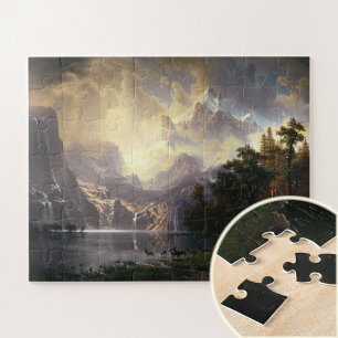 Von Sierra Nevada, Kalifornien, Bierstadt Art Puzzle