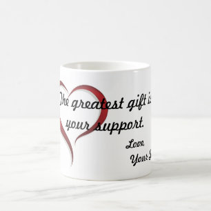 Von Sohn zu Eltern Kaffeetasse