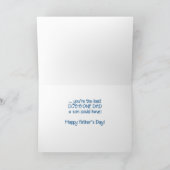 Von Son Vatertag Bester Doggone Vater Karte (Innenseite)