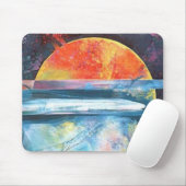 Von Sonne hinlegen Mousepad (Mit Mouse)