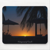 Von Sonne in Madagaskar hinlegen Mousepad (Vorne)