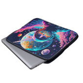 Von Space & Beyond Illustration Laptopschutzhülle (Vorne Knopf)