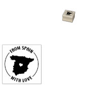 Von Spanien mit Liebe, Gummistempel (Stempel)