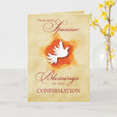 Von Sponsor, Bestätigung Glückwunsch tauchen Karte (Gelbe Blume)