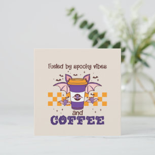 Von Spooky Vibes und Kaffee gespeist - Halloween-B