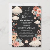 Von Stash Fun Cloud Family in Spanisch Gender Reve Einladung (Vorderseite)